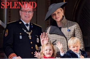 Праздничное настроение от королевской семьи Монако