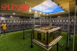 Мавзолей с золотой могилой Пеле открыли для туристов в Бразилии